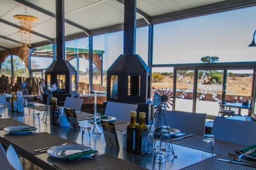Okonjima Plains Camp restaurant